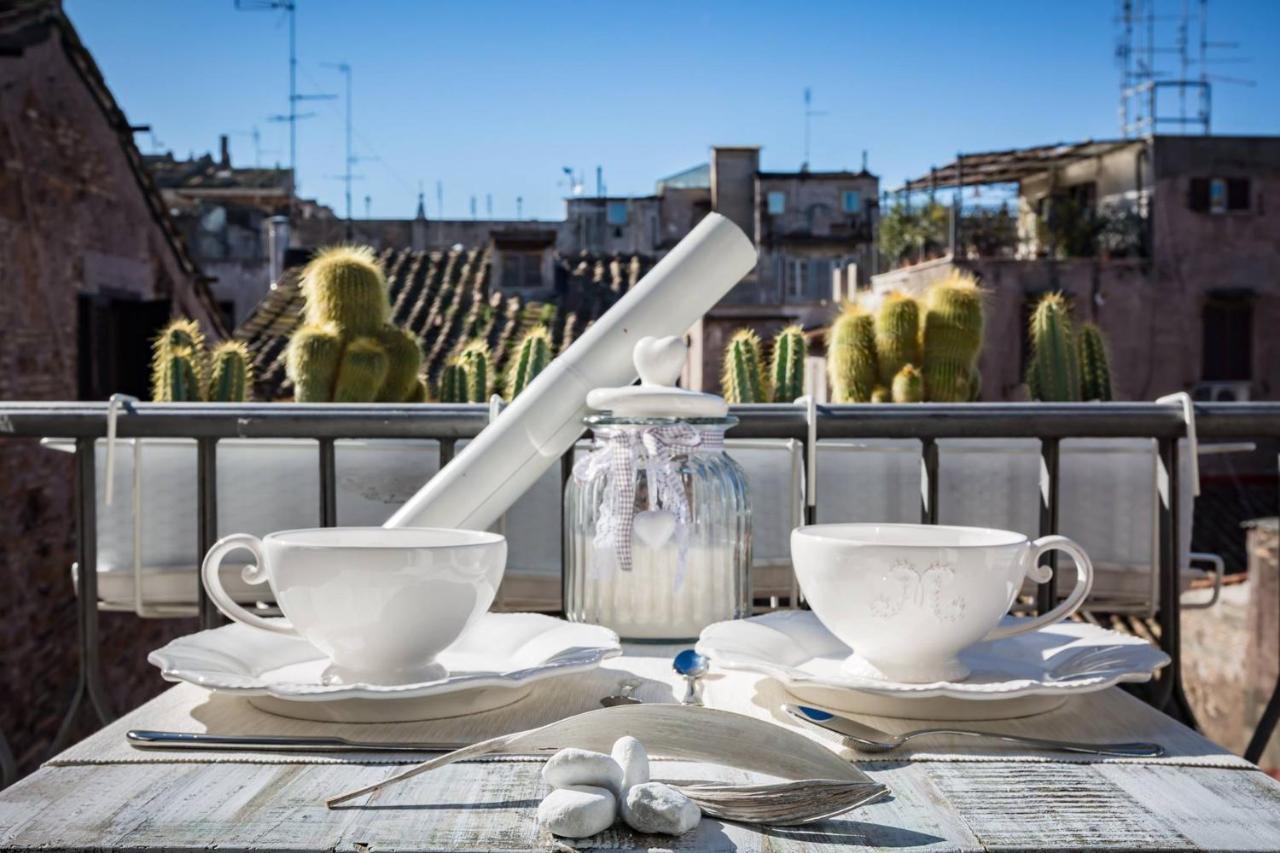 Bbhomerome - Campo Dei Fiori Balcony View Penthouse Exterior photo